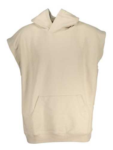 CALVIN KLEIN SWEATSHIRT WITHOUT ZIP MAN BEIGE