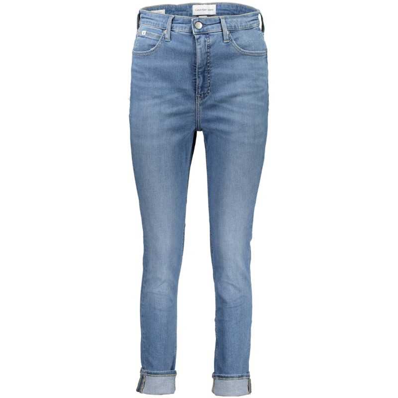 CALVIN KLEIN JEANS DENIM DONNA AZZURRO