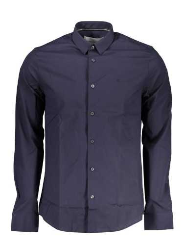 CALVIN KLEIN CAMICIA MANICHE LUNGHE UOMO BLU