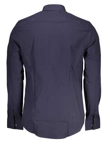 CALVIN KLEIN BLUE MAN LONG SLEEVED SHIRT