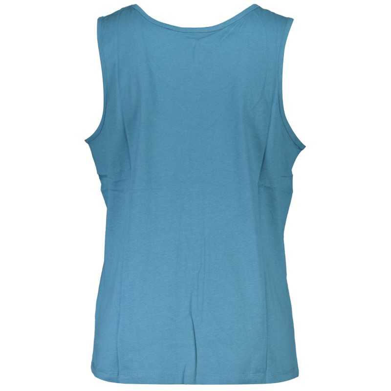 GIAN MARCO VENTURI MAN BLUE TANK TOP