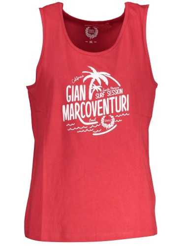 GIAN MARCO VENTURI MAN RED TANK TOP