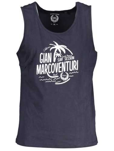 GIAN MARCO VENTURI MAN BLUE TANK TOP