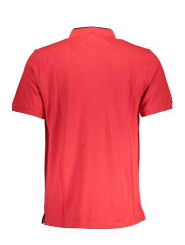 GIAN MARCO VENTURI MEN'S POLO SHORT SLEEVE RED