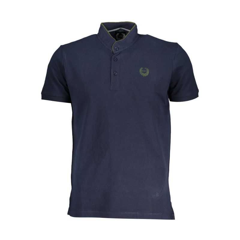 GIAN MARCO VENTURI POLO SHORT SLEEVE MAN BLUE