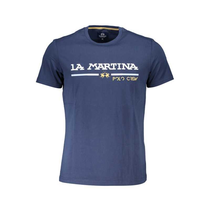 LA MARTINA T-SHIRT MANICHE CORTE UOMO BLU