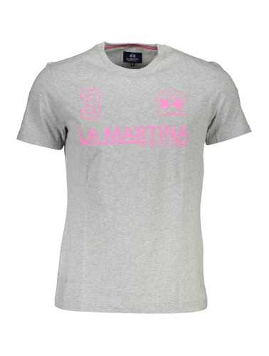 LA MARTINA T-SHIRT SHORT SLEEVE MAN GRAY