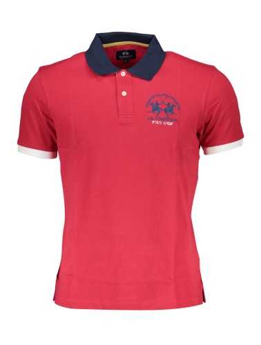 LA MARTINA POLO SHORT SLEEVE MAN RED