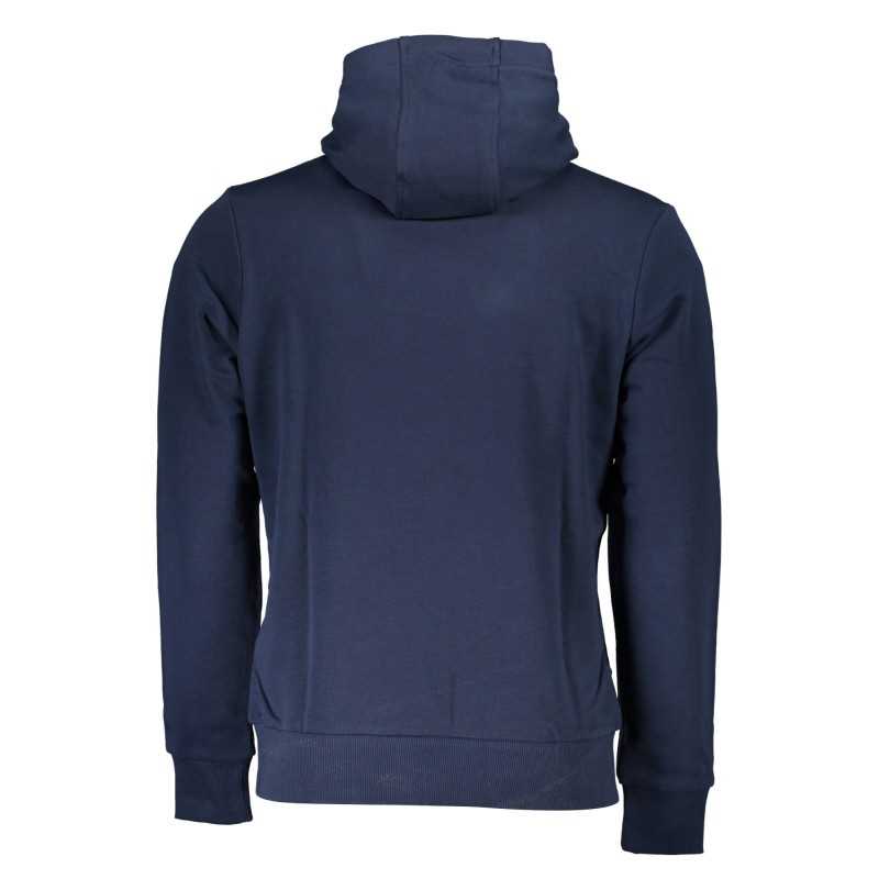 LA MARTINA BLUE MEN'S SWEATSHIRT WITHOUT ZIP