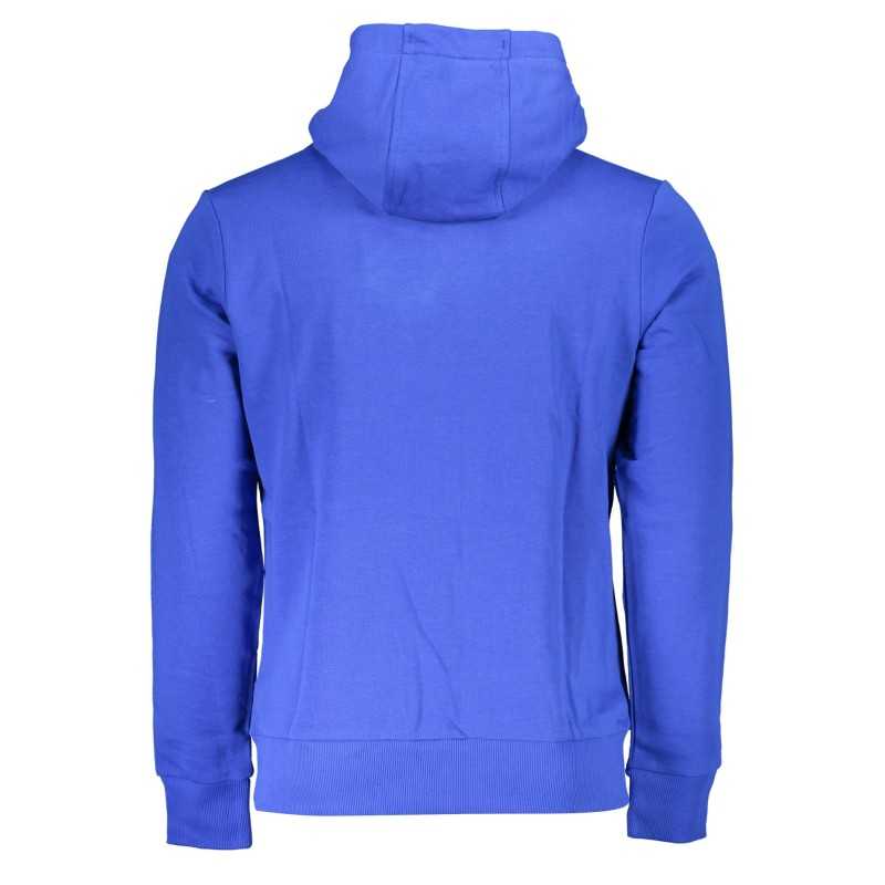 LA MARTINA BLUE MEN'S SWEATSHIRT WITHOUT ZIP