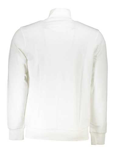 LA MARTINA MEN'S WHITE ZIPPED SWEATSHIRT