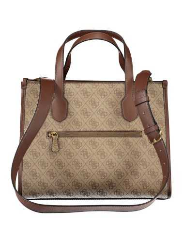 GUESS JEANS BEIGE WOMEN'S BAG