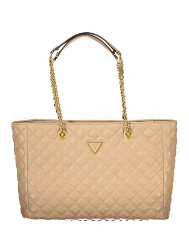 GUESS JEANS BEIGE WOMEN'S BAG