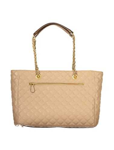 GUESS JEANS BEIGE WOMEN'S BAG