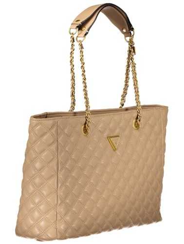 GUESS JEANS BEIGE WOMEN'S BAG