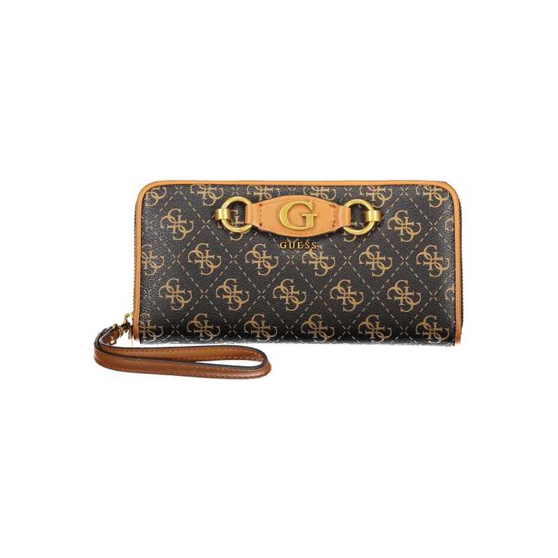 GUESS JEANS WALLET WOMAN BROWN