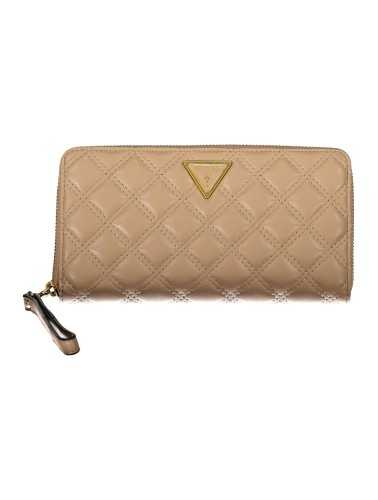 GUESS JEANS WOMEN'S WALLET BEIGE