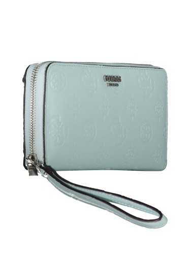 GUESS JEANS WALLET WOMAN LIGHT BLUE