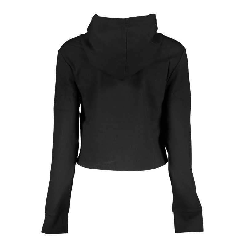 CALVIN KLEIN WOMEN'S SWEATSHIRT WITHOUT ZIP BLACK