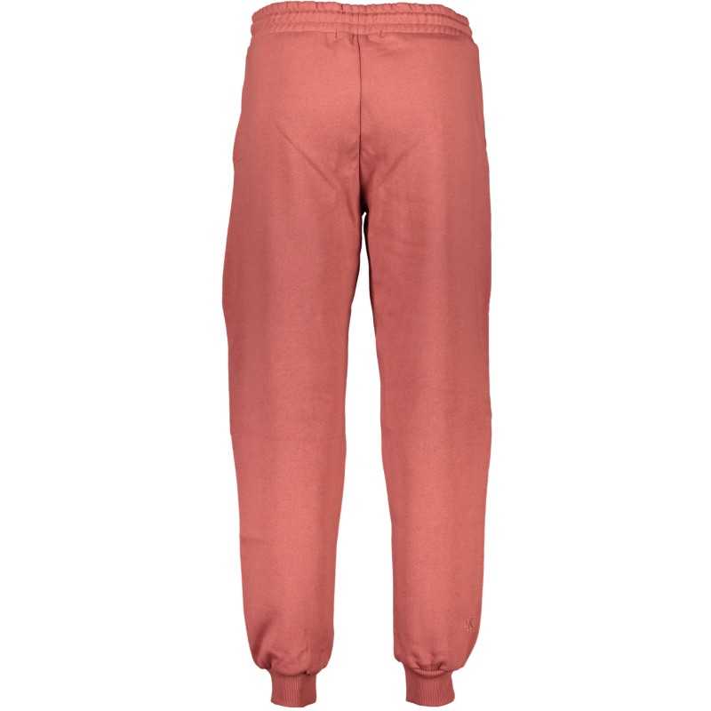 CALVIN KLEIN RED WOMEN'S TROUSERS