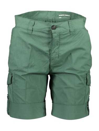 NORTH SAILS GREEN WOMEN'S BERMUDA PANTS