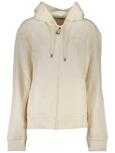 NORTH SAILS WOMEN'S WHITE ZIPPED SWEATSHIRT