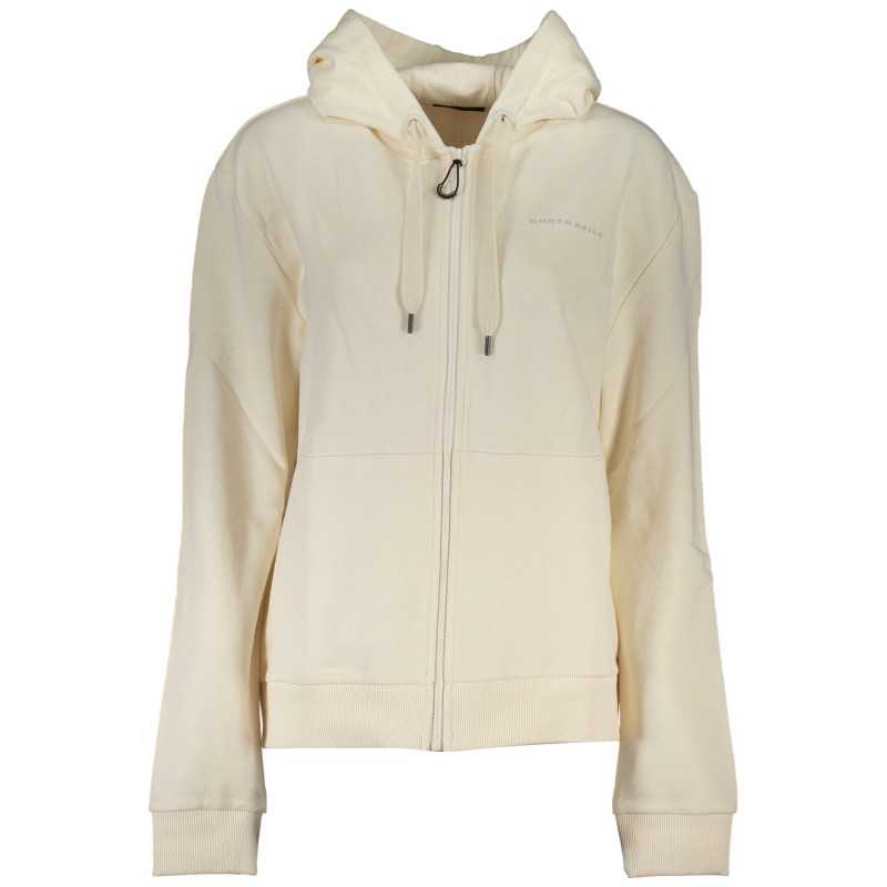 NORTH SAILS FELPA CON ZIP DONNA BIANCO