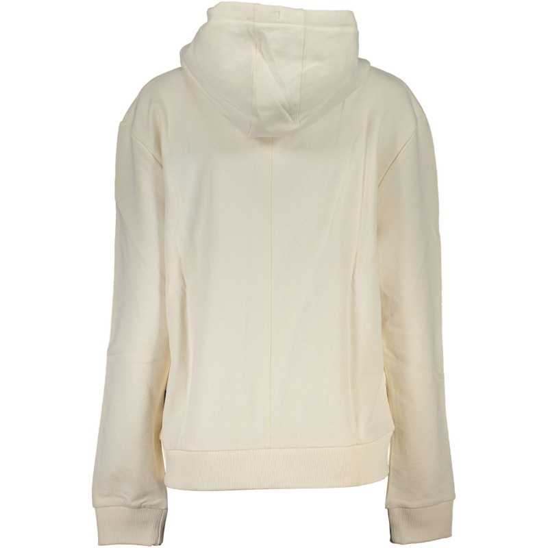 NORTH SAILS WOMEN'S WHITE ZIPPED SWEATSHIRT