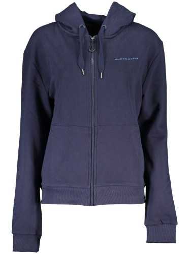 NORTH SAILS WOMEN'S BLUE ZIPPED SWEATSHIRT