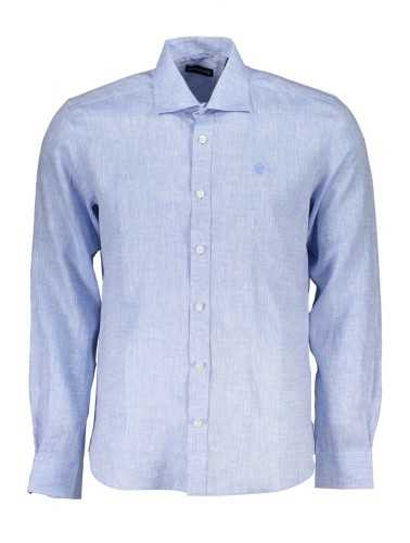 NORTH SAILS CAMICIA MANICHE LUNGHE UOMO AZZURRO