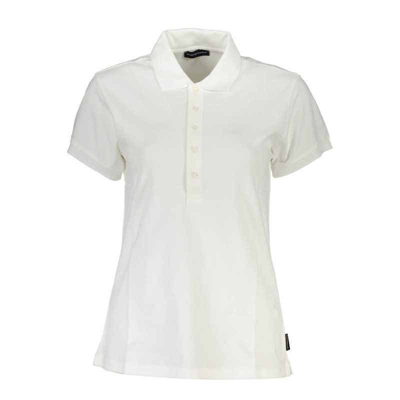 NORTH SAILS POLO MANICHE CORTE DONNA BIANCO