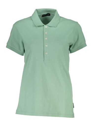 NORTH SAILS POLO SHORT SLEEVE WOMAN GREEN