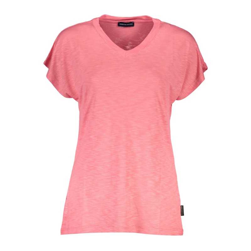 NORTH SAILS T-SHIRT MANICHE CORTE DONNA ROSSO