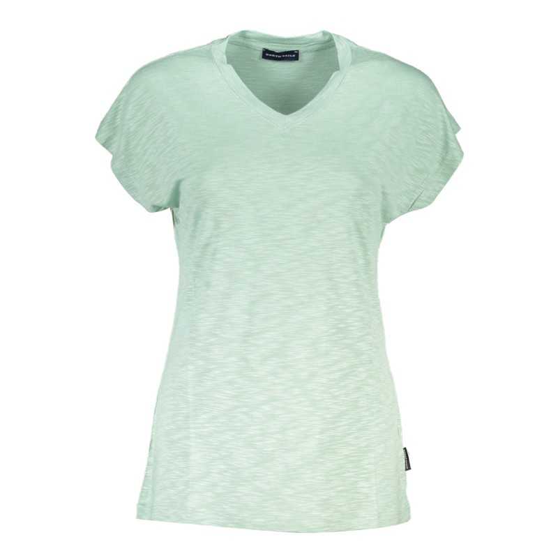 NORTH SAILS GREEN WOMEN'S SHORT SLEEVE T-SHIRT