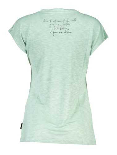 NORTH SAILS GREEN WOMEN'S SHORT SLEEVE T-SHIRT