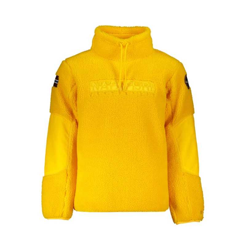 NAPAPIJRI FELPA SENZA ZIP UOMO GIALLO