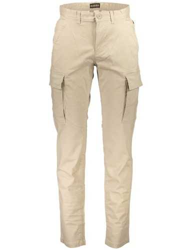 NAPAPIJRI BEIGE MAN PANTS