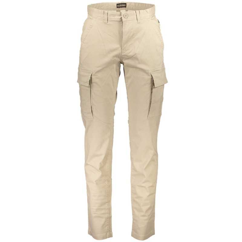 NAPAPIJRI PANTALONE UOMO BEIGE