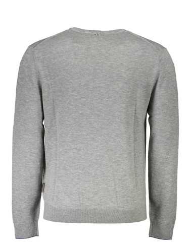 NAPAPIJRI MAN GRAY SWEATER