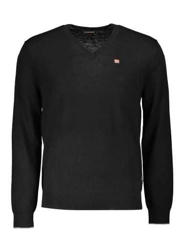 NAPAPIJRI BLACK MAN SWEATER