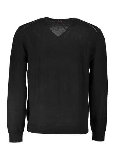 NAPAPIJRI BLACK MAN SWEATER