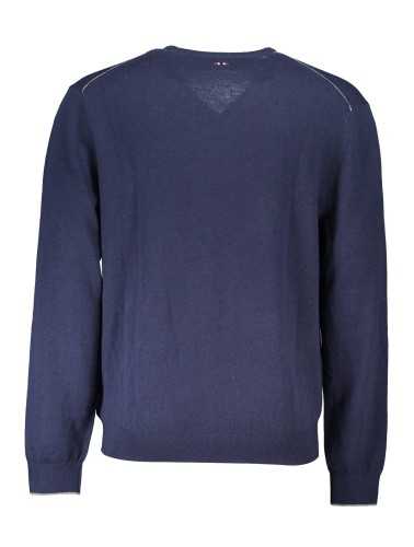 NAPAPIJRI MAN BLUE SWEATER