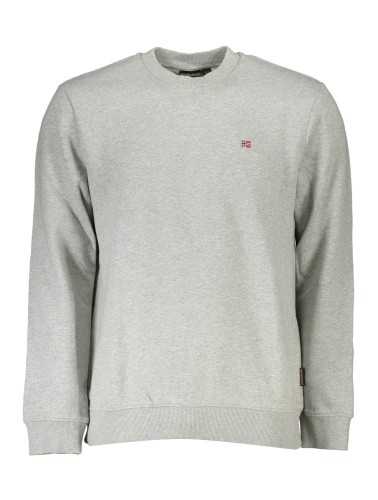 NAPAPIJRI SWEATSHIRT WITHOUT ZIP GRAY MAN