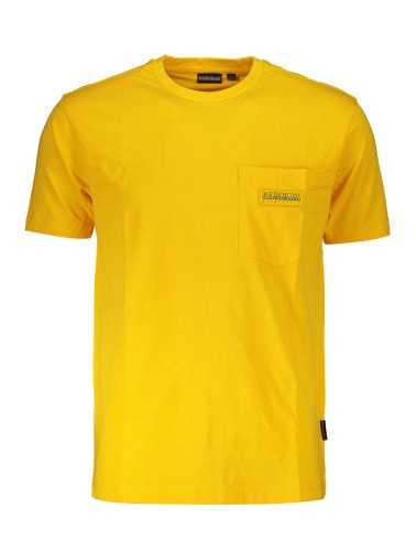 NAPAPIJRI T-SHIRT MANICHE CORTE UOMO GIALLO