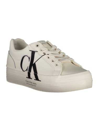 CALVIN KLEIN WHITE WOMEN'S SPORT SHOES