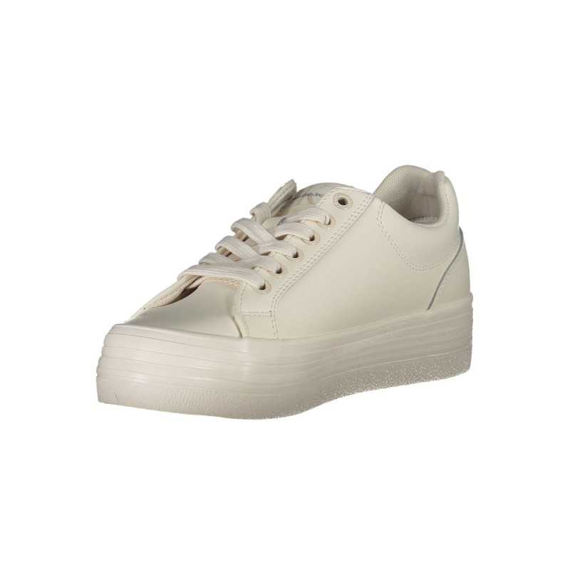 CALVIN KLEIN WHITE WOMEN'S SPORT SHOES