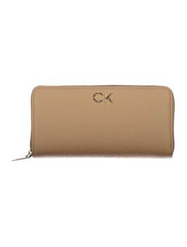 CALVIN KLEIN BEIGE WALLET FOR WOMEN