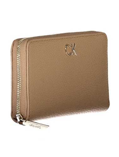 CALVIN KLEIN BEIGE WALLET FOR WOMEN