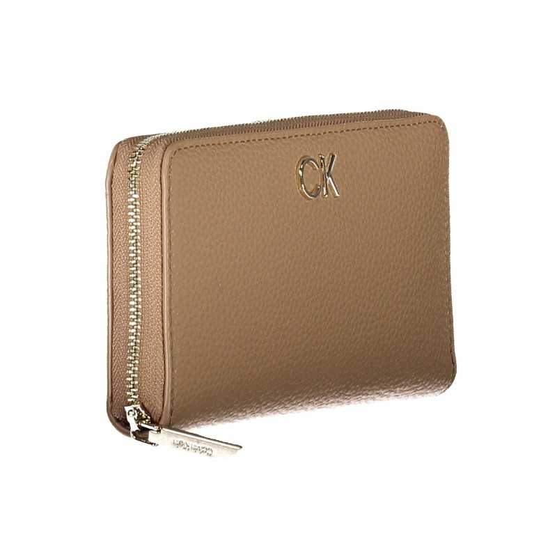 CALVIN KLEIN BEIGE WALLET FOR WOMEN