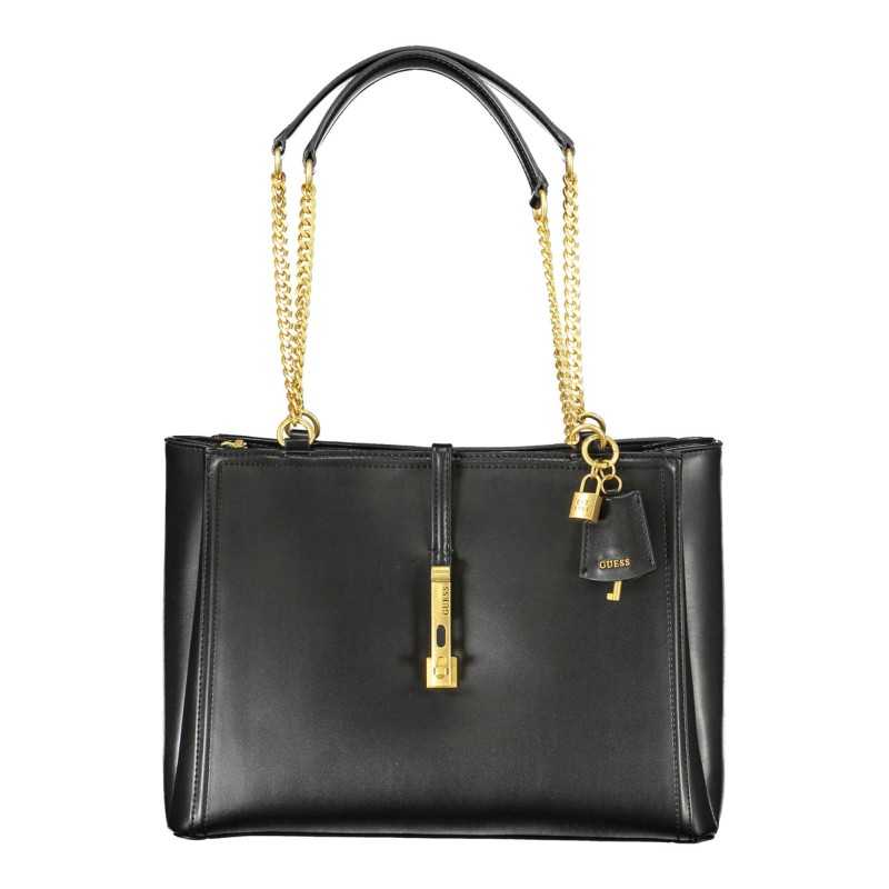 GUESS JEANS BLACK WOMEN'S BAG